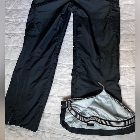 Vintage Fera Signatures Black Fair Isle Snowflake Embroidery Snow Jumpsuit - 12 - Picture 7 of 16